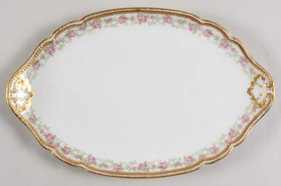 CHF1967 12" Oval Serving Platter by Charles Field Haviland-1