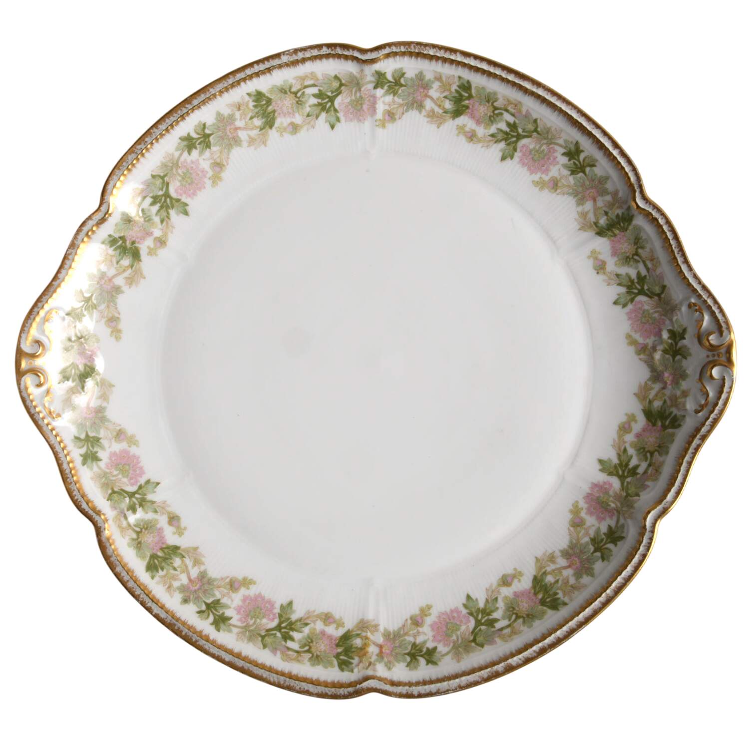CHF1967 Handled Cake Plate by Charles Field Haviland-1