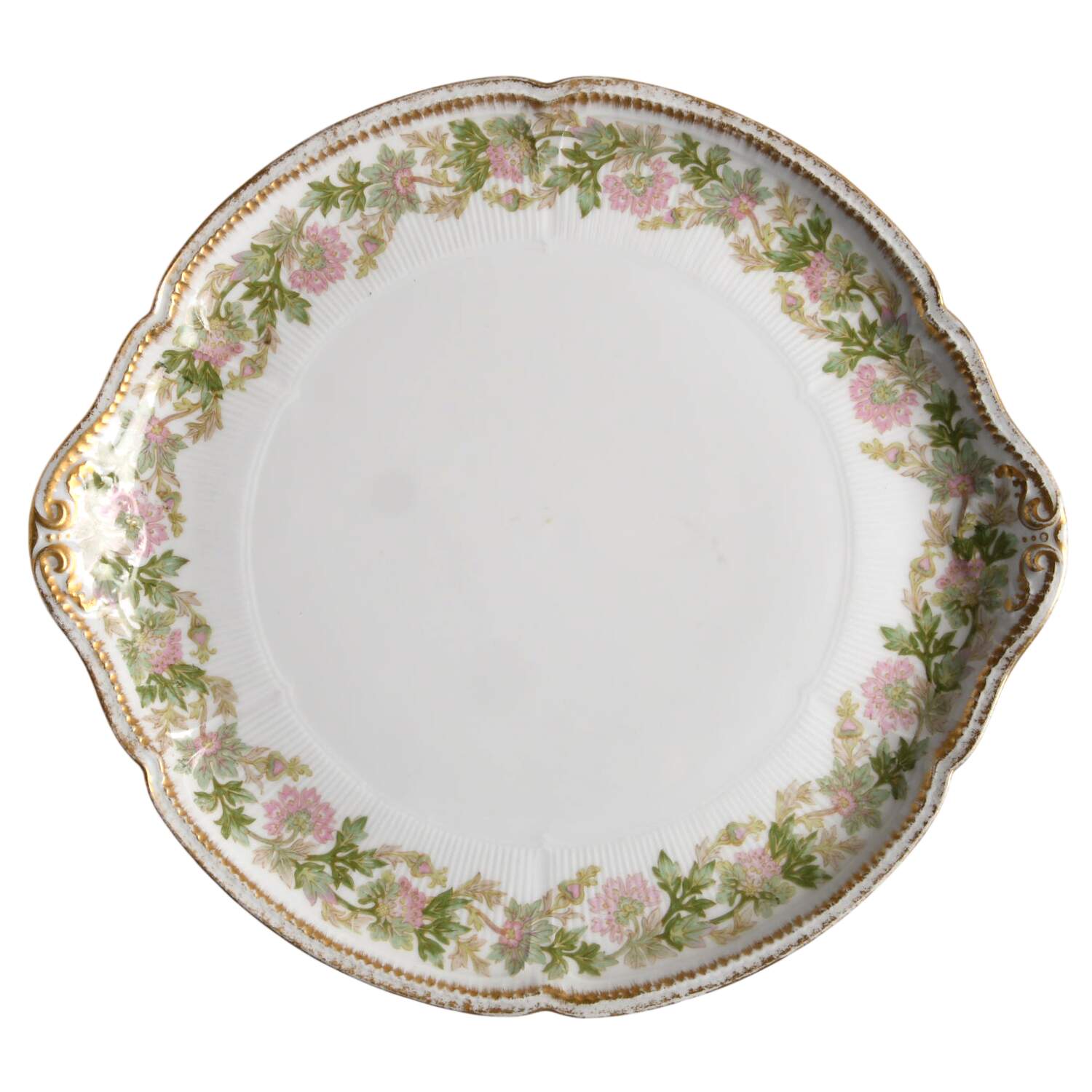 CHF1967 Handled Cake Plate by Charles Field Haviland-1