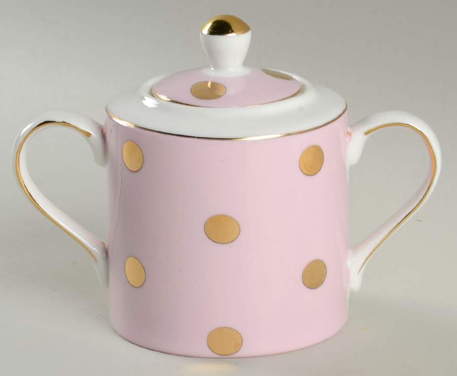 C6Y5 Pink Sugar Bowl & Lid by Cynthia Rowley-1