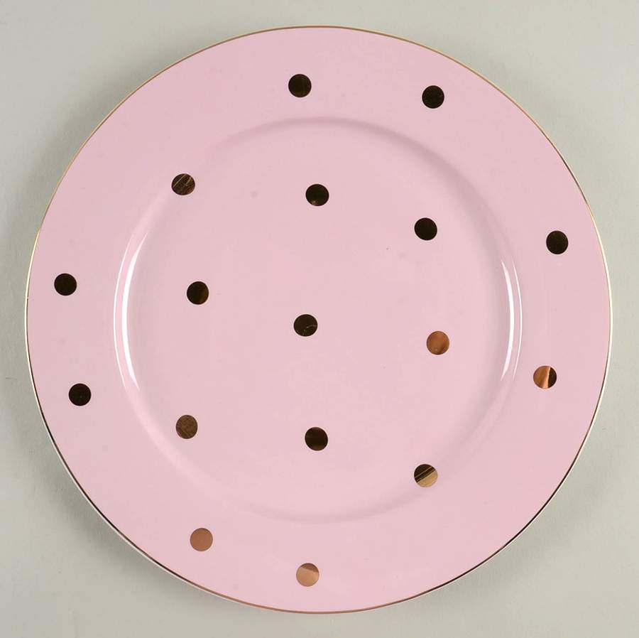 C6Y5 Pink Dinner Plate by Cynthia Rowley-1