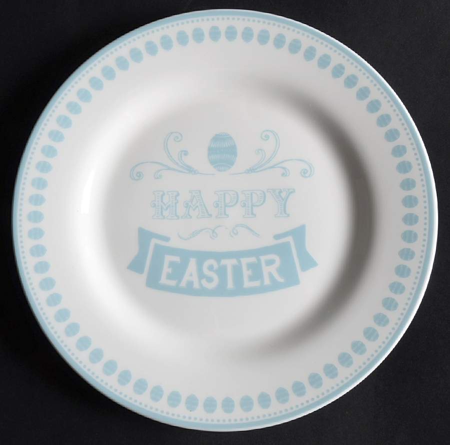 Happy Easter Salad Plate by Ciroa-1