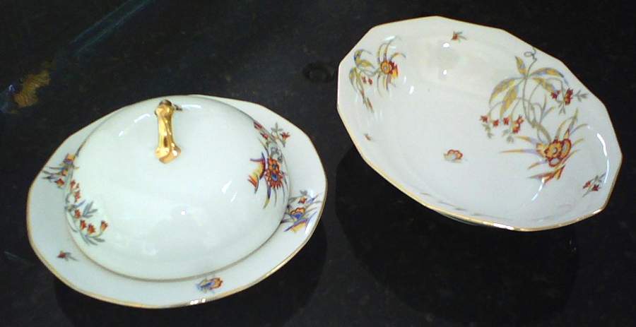 CZE345 Round Covered Butter by Czechia-Czechoslovakia-1