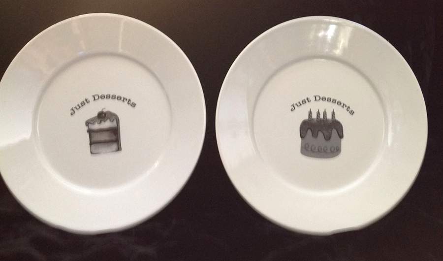 Just Desserts Salad Plate by China (Made in China)-1