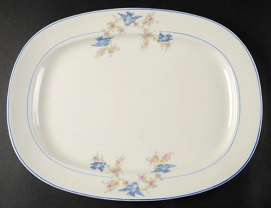 CLT102 15" Oval Serving Platter by Carrollton-1