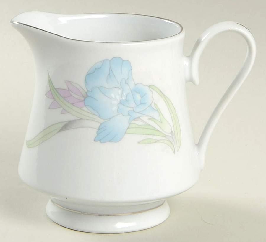 Lily (Platinum Verge) Creamer by China Pearl-1