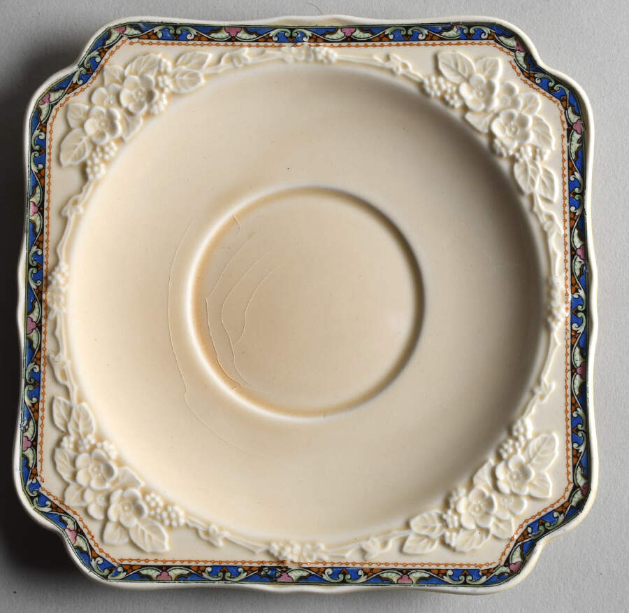 CRD292 Saucer for Cream Soup Bowl by Crown Ducal-1