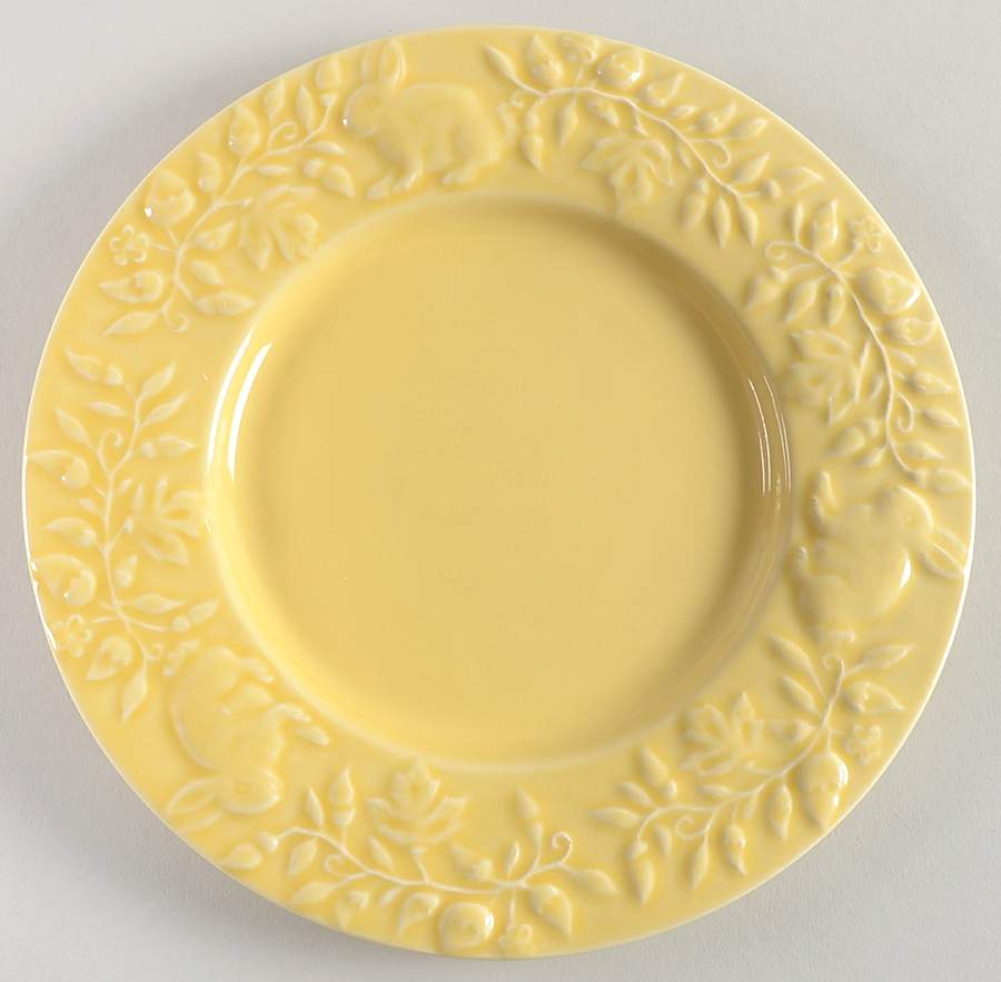 C9M19 Yellow Salad Plate by CMG Ceramicas-1