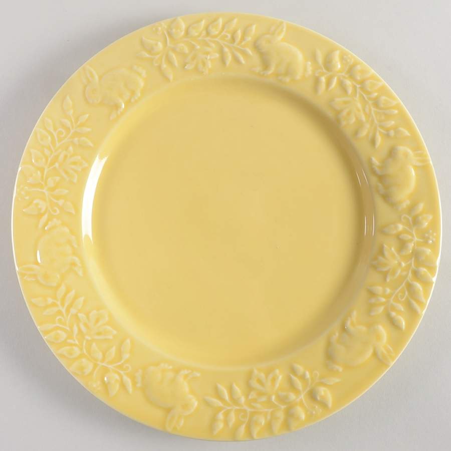 C9M19 Yellow Dinner Plate by CMG Ceramicas-1