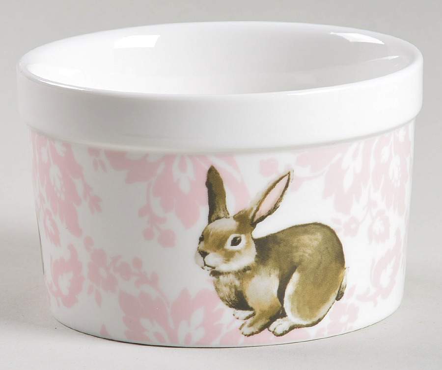 Pink Bunny Ramekin by Ciroa-1