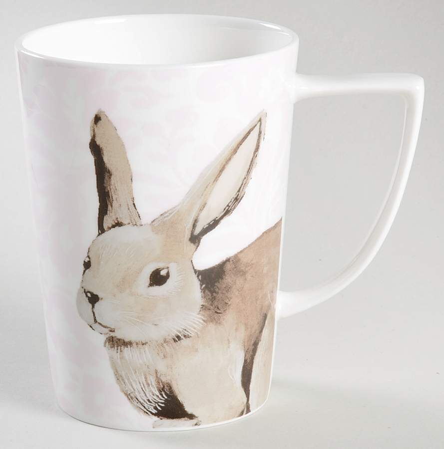 Pink Bunny Mug by Ciroa-1