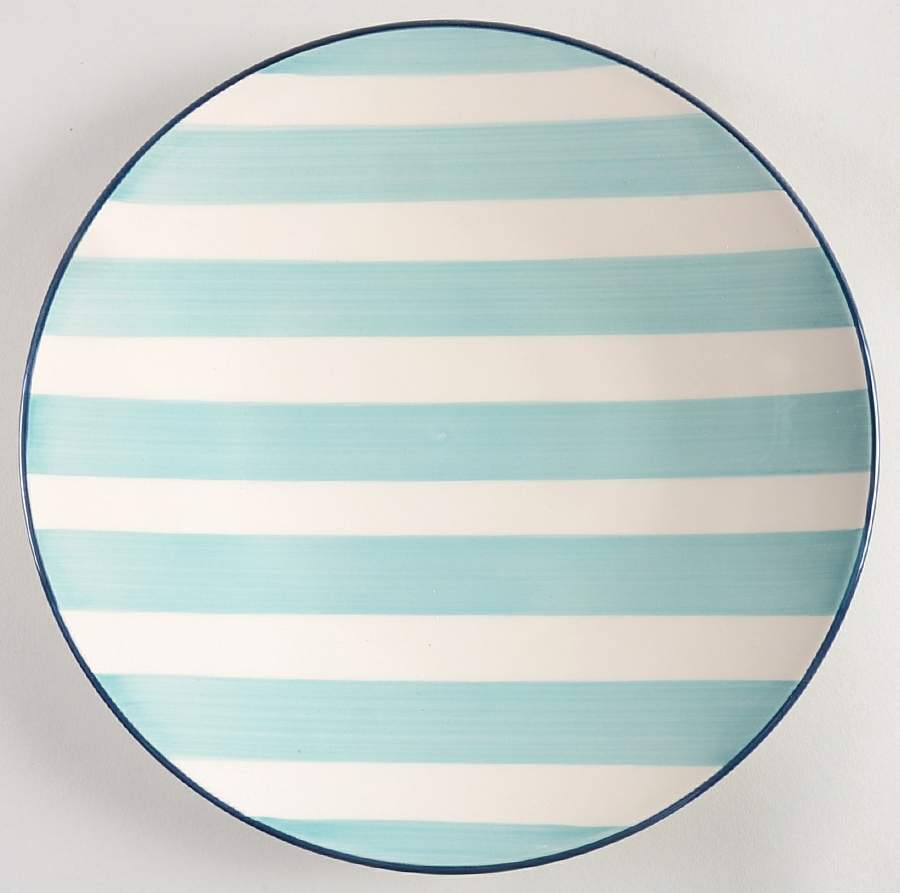 C9M7 Turquoise Dinner Plate by CMG Ceramicas-1