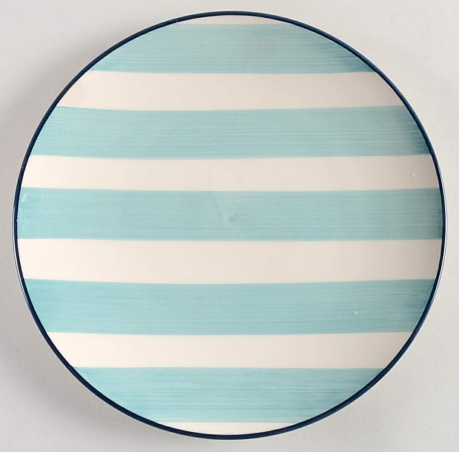 C9M7 Turquoise Salad Plate by CMG Ceramicas-1
