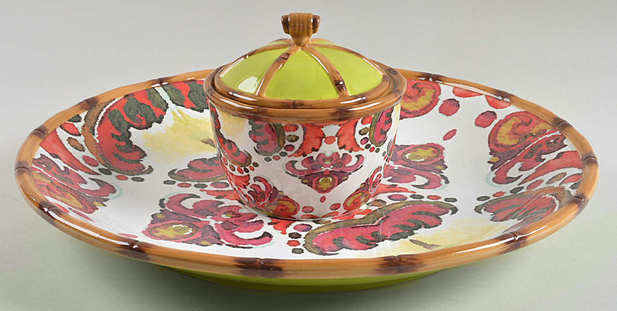 Imperial Bengal 3 Pc Chip/Dip Set (Chip Base & Dip Bowl W/Lid) by Certified International-1
