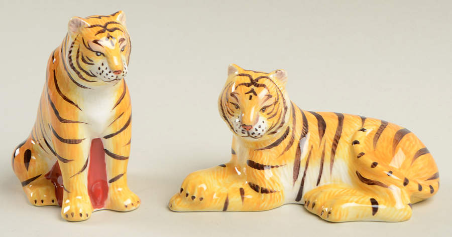 Imperial Bengal Figural Salt & Pepper Set by Certified International-1
