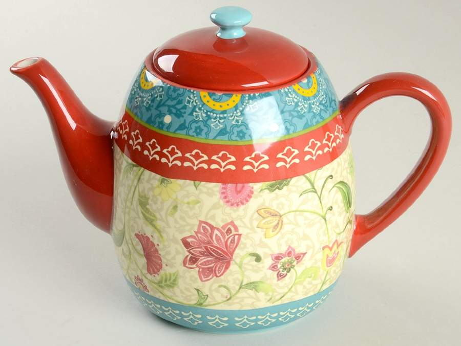 Anabelle Teapot & Lid by Certified International-1