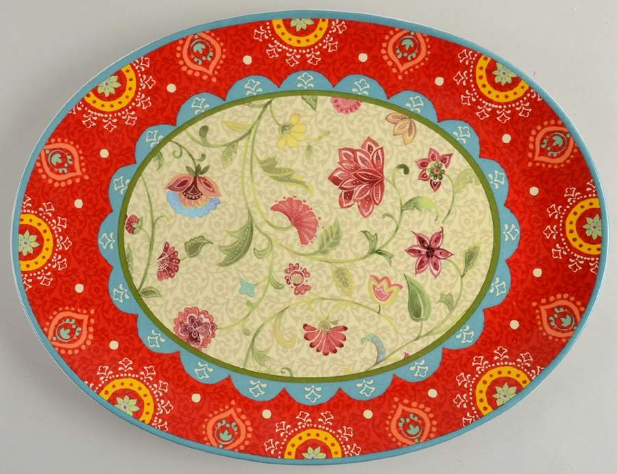 Anabelle 16" Oval Serving Platter by Certified International-1