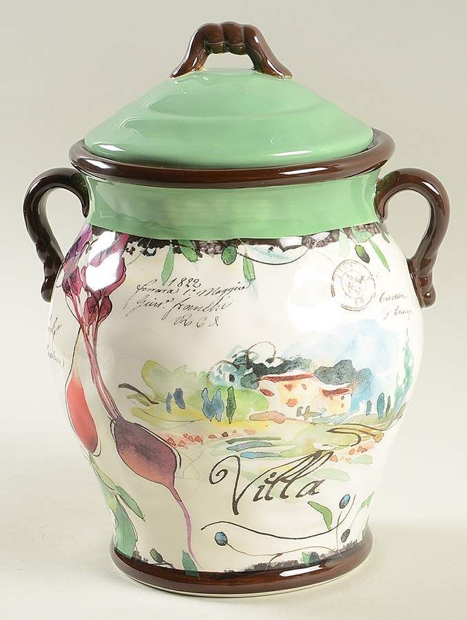 Villa Small Canister & Lid by Certified International-1