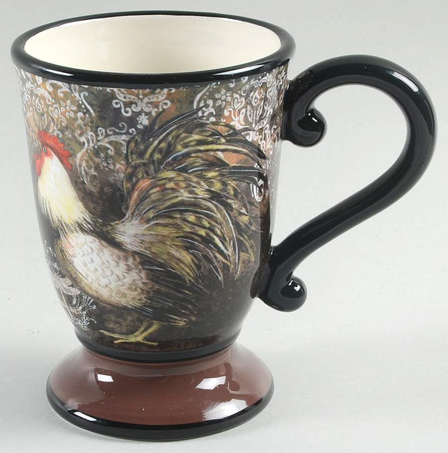 Vintage Rooster Mug by Certified International-1