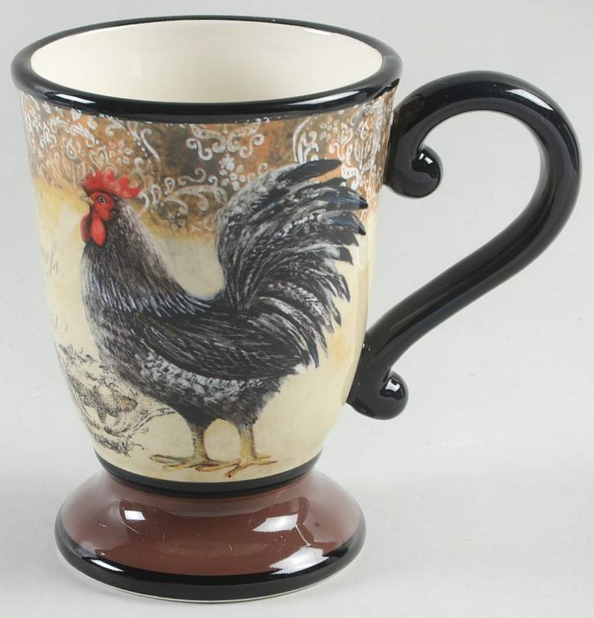 Vintage Rooster Mug by Certified International-1