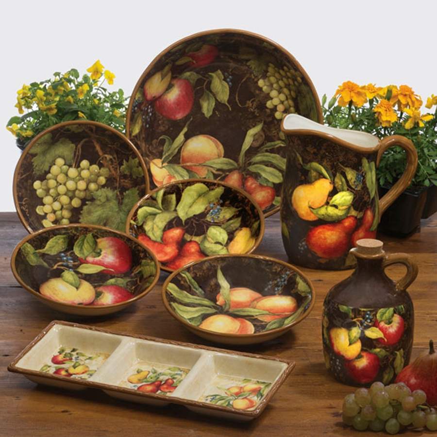 Capri 13" Pasta Serving Bowl by Certified International-1