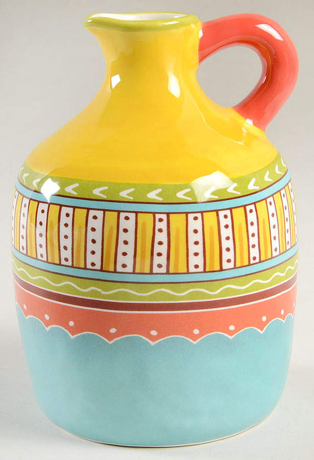 Valencia Oil Jar No Cork Stopper by Certified International-1