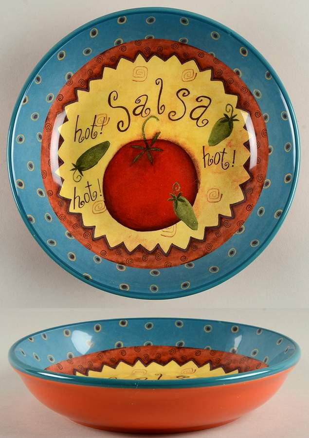 Salsa 9" Soup/Pasta Bowl by Certified International-1