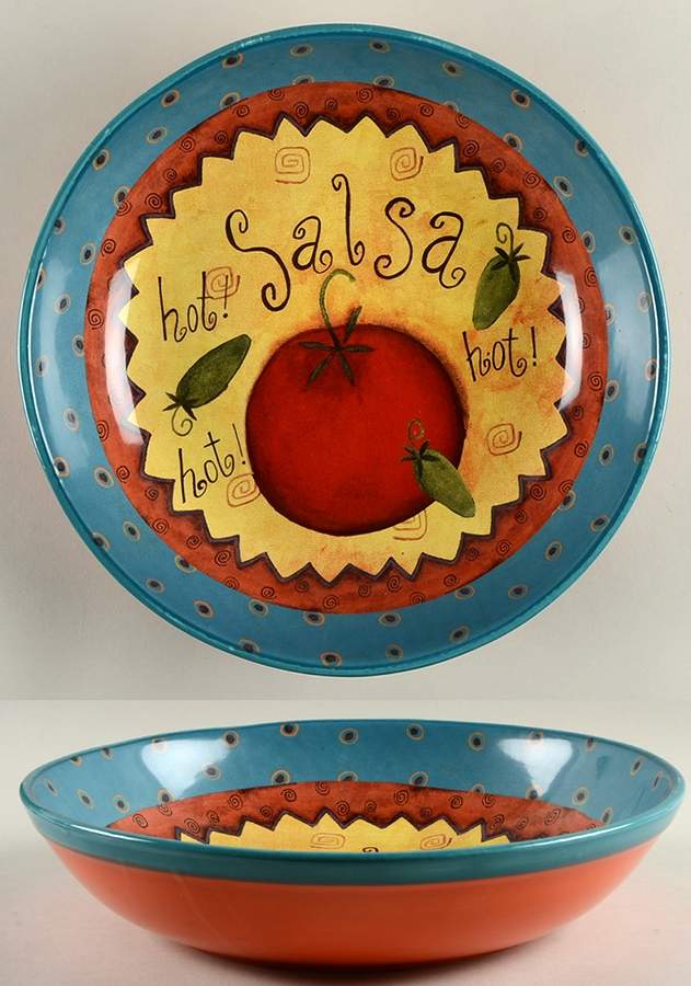 Salsa 13" Pasta Serving Bowl by Certified International-1