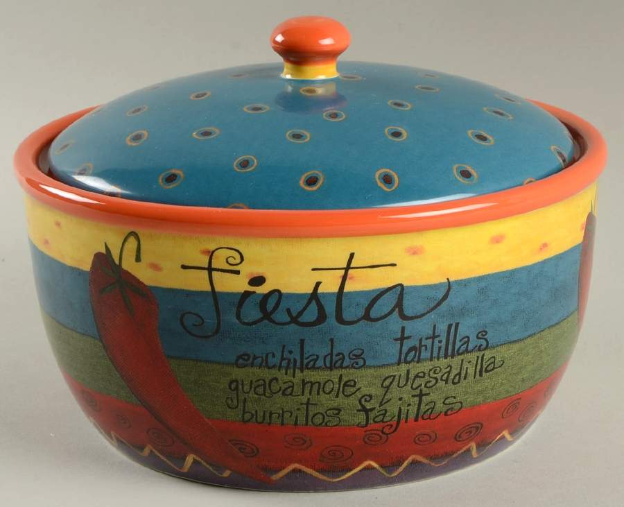 Salsa Bean Pot & Lid by Certified International-1