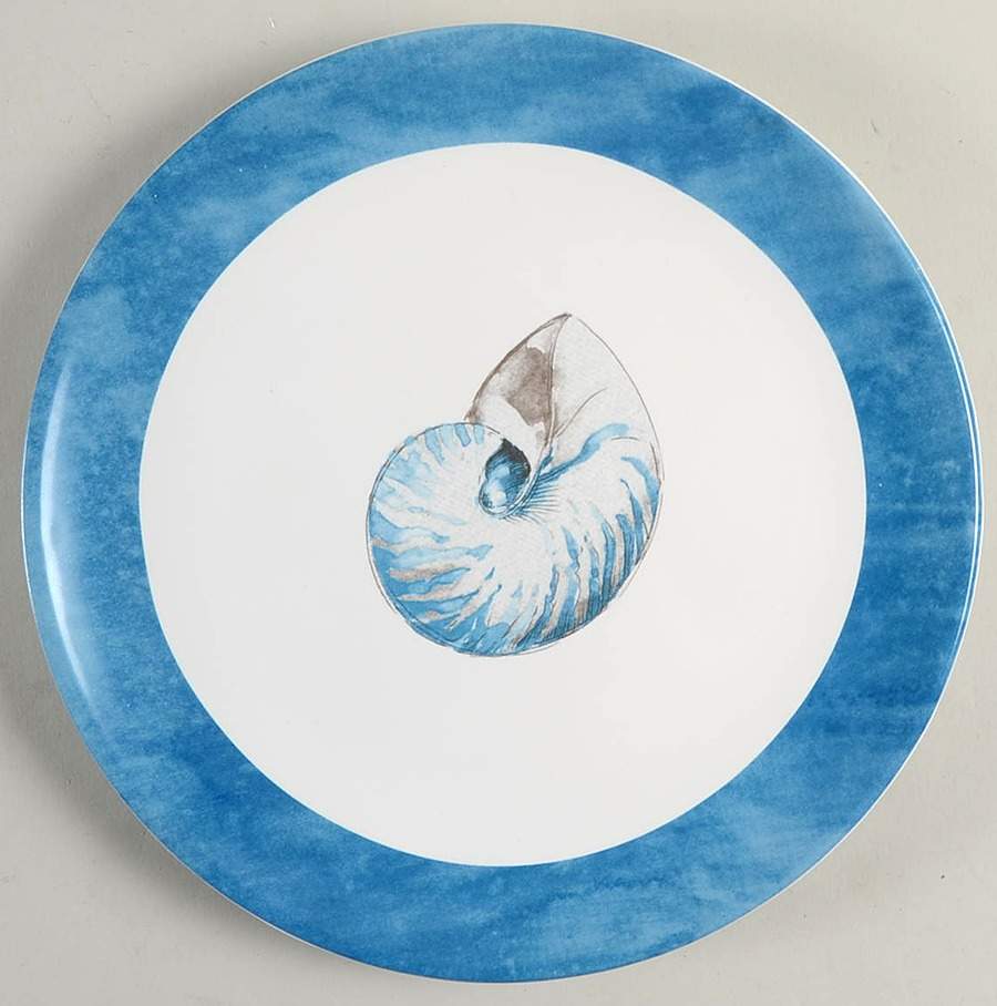 Sea Finds Salad/Dessert Plate by Certified International-1