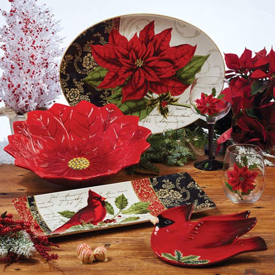 Highland Holiday 16" Oval Serving Platter by Certified International-1