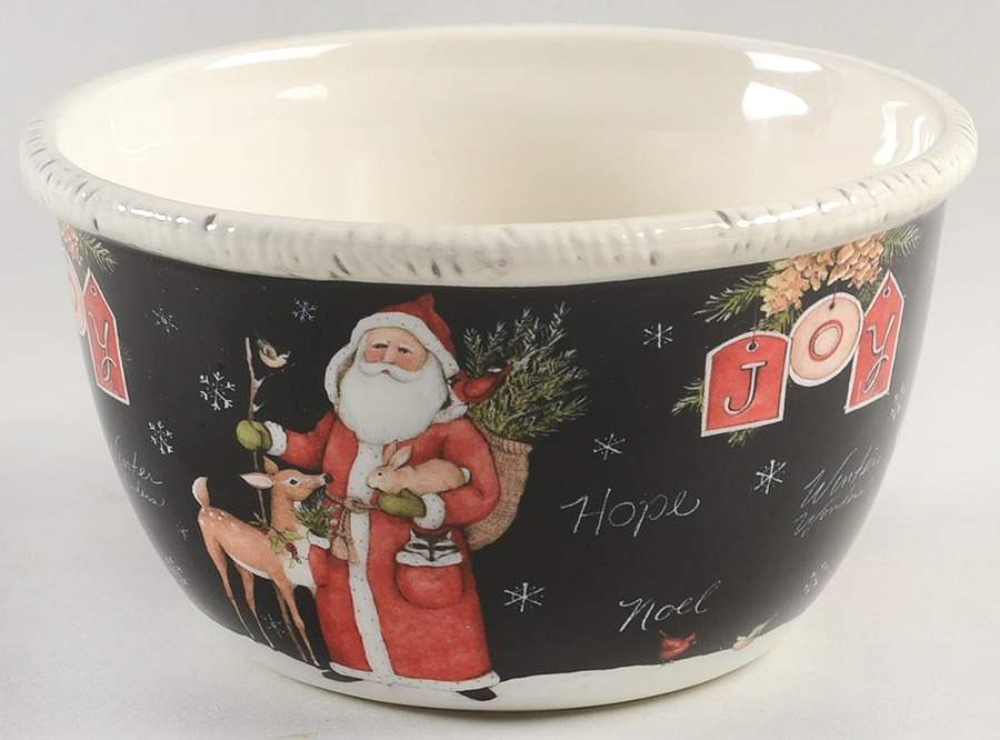 Woodland Christmas Individual Ice Cream Dish by Certified International-1