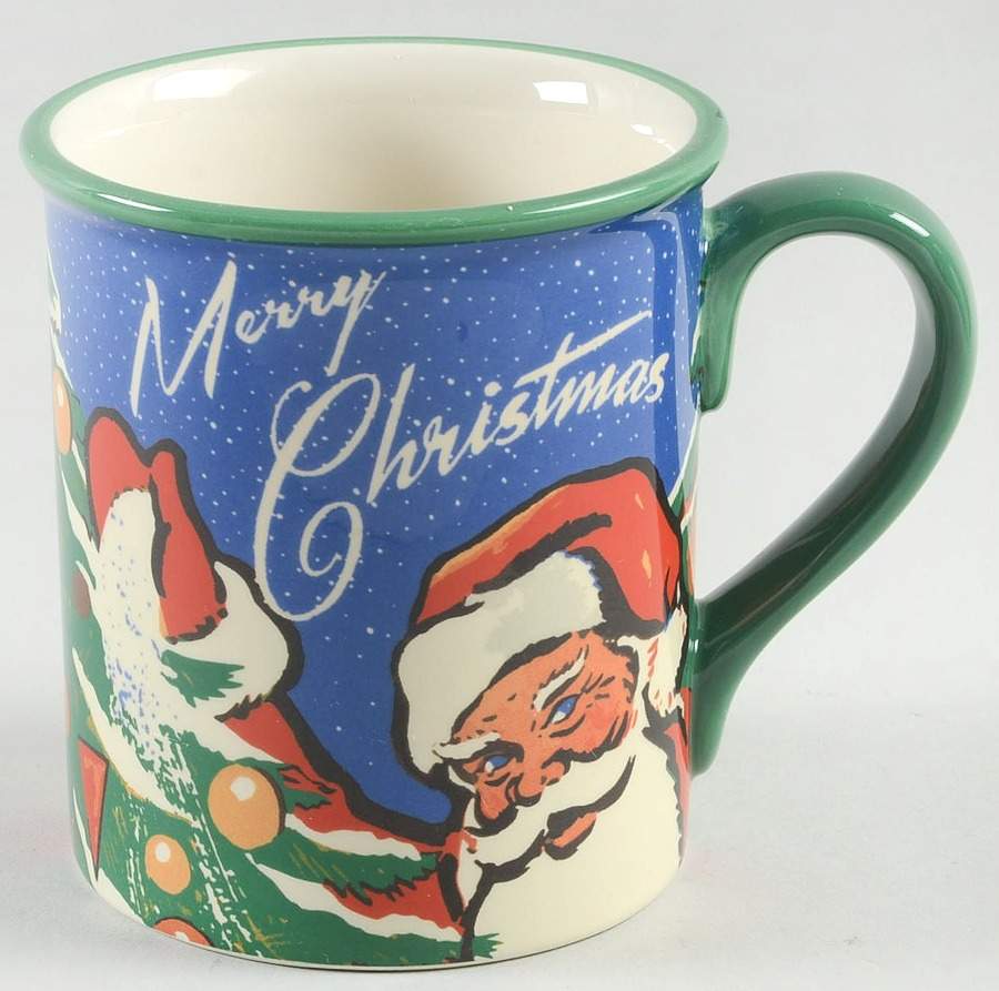 Retro Christmas Mug by Certified International-1