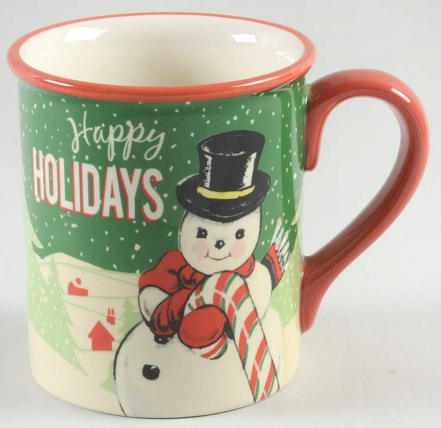 Retro Christmas Mug by Certified International-1
