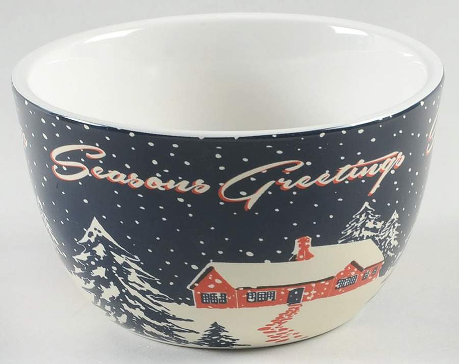 Retro Christmas Individual Ice Cream Dish by Certified International-1