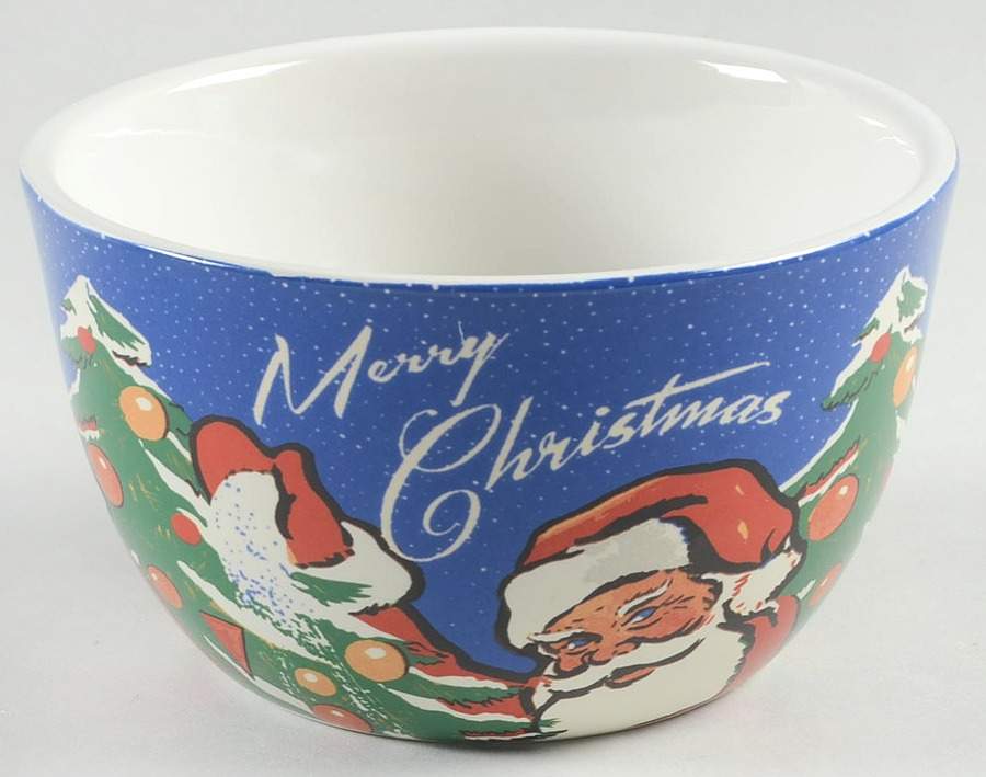 Retro Christmas Individual Ice Cream Dish by Certified International-1
