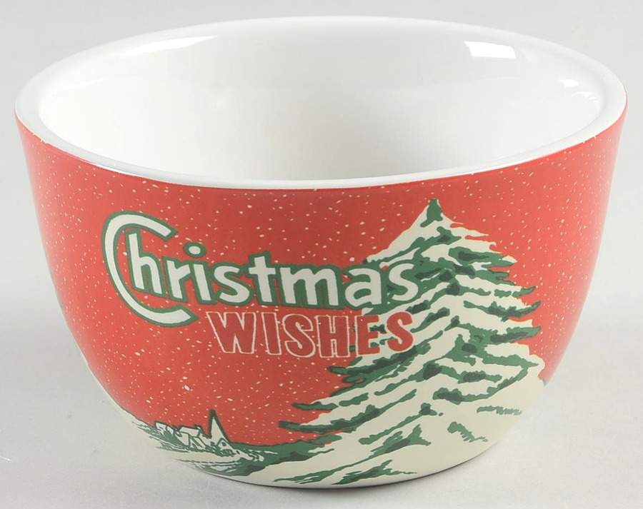 Retro Christmas Individual Ice Cream Dish by Certified International-1
