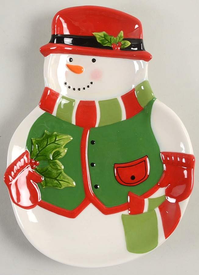 Christmas Fun Figural Open Candy Dish by Certified International-1