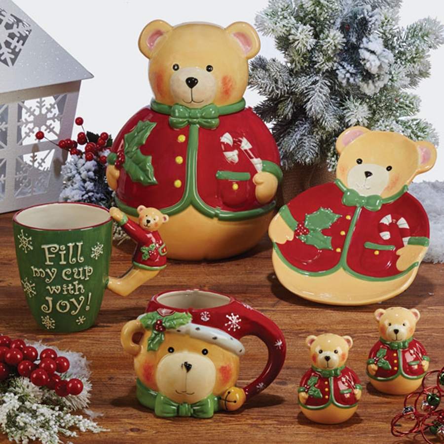 Christmas Fun Figural Cookie Jar & Lid by Certified International-1