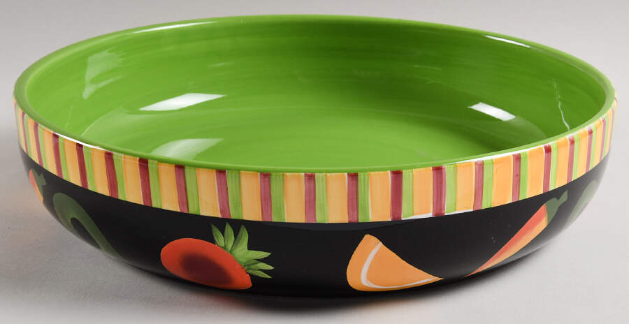 Pimenta-Caliente Chip Bowl/Plate for Chip & Dip Set by Crate & Barrel-1