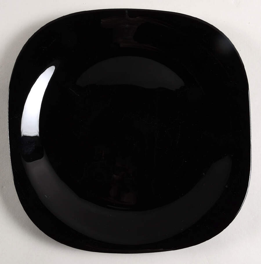 Black Dinner Plate by Corning Corelle-1