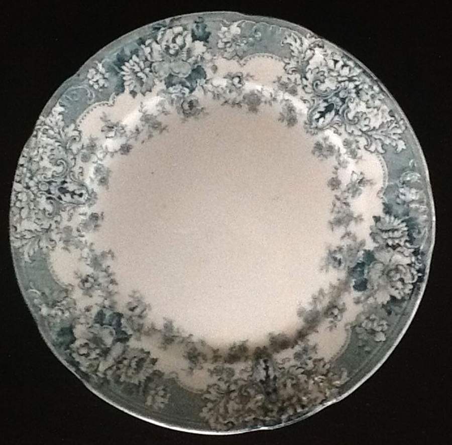 Ruskin (Scalloped) Dinner Plate by F Winkle-1