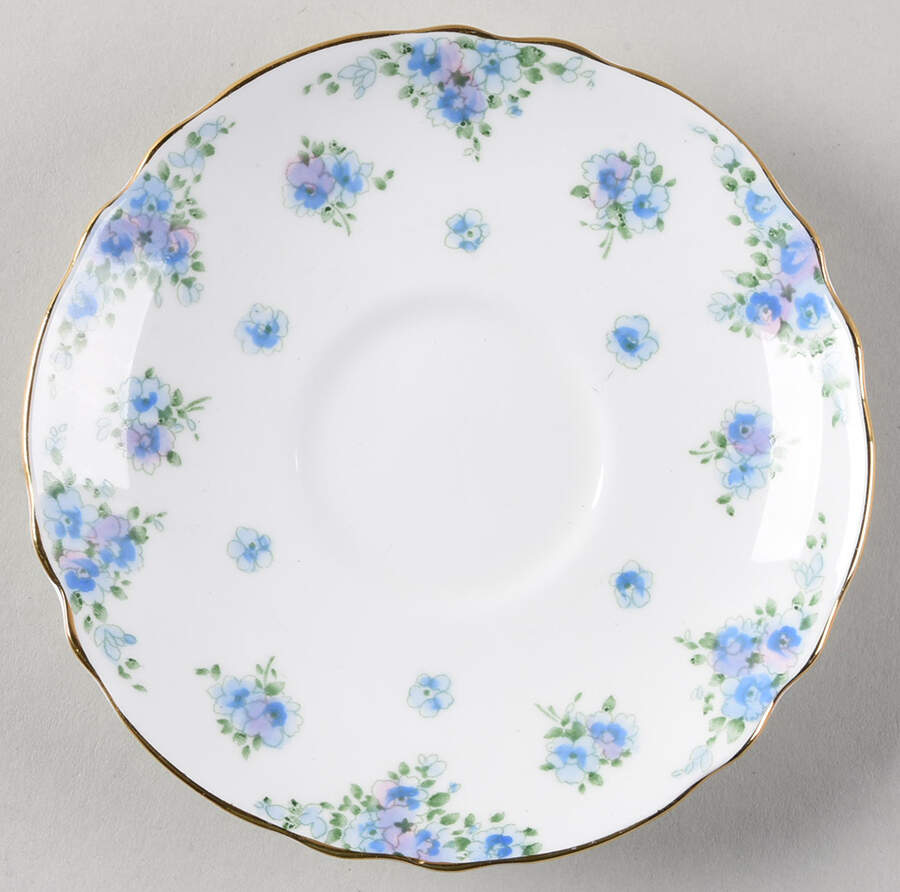 714893 Saucer by Crown Staffordshire-1