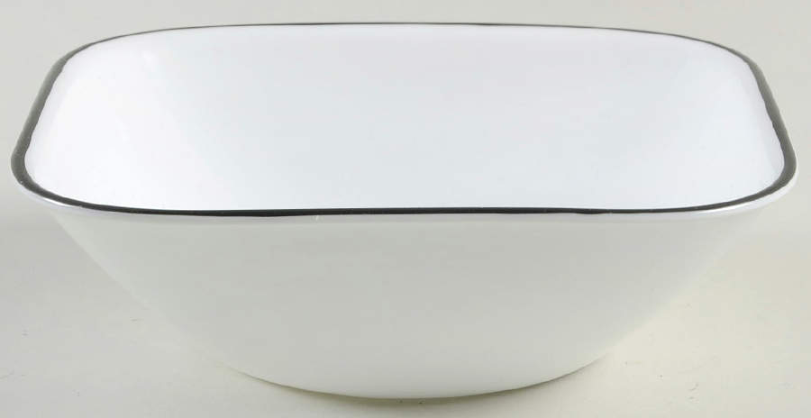 Cascading Lines Soup/Cereal Bowl by Corning Corelle-1
