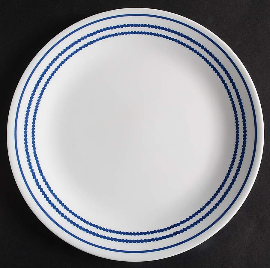Jett Blue Dinner Plate by Corning Corelle-1