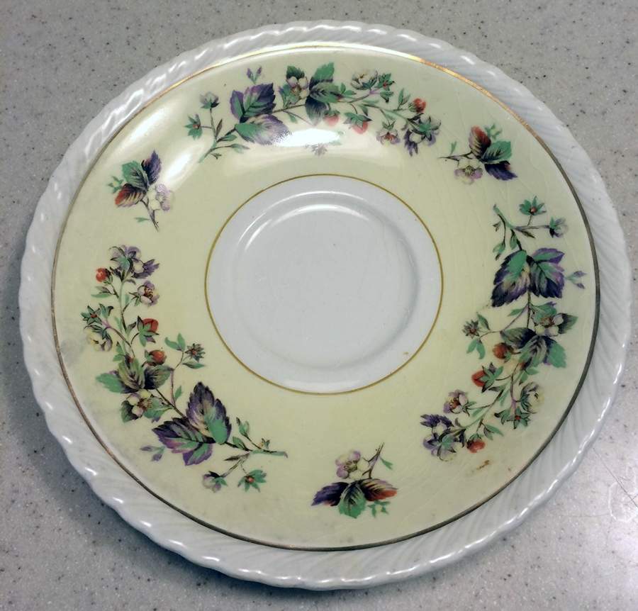 Woodwind Saucer by Crown Ducal-1