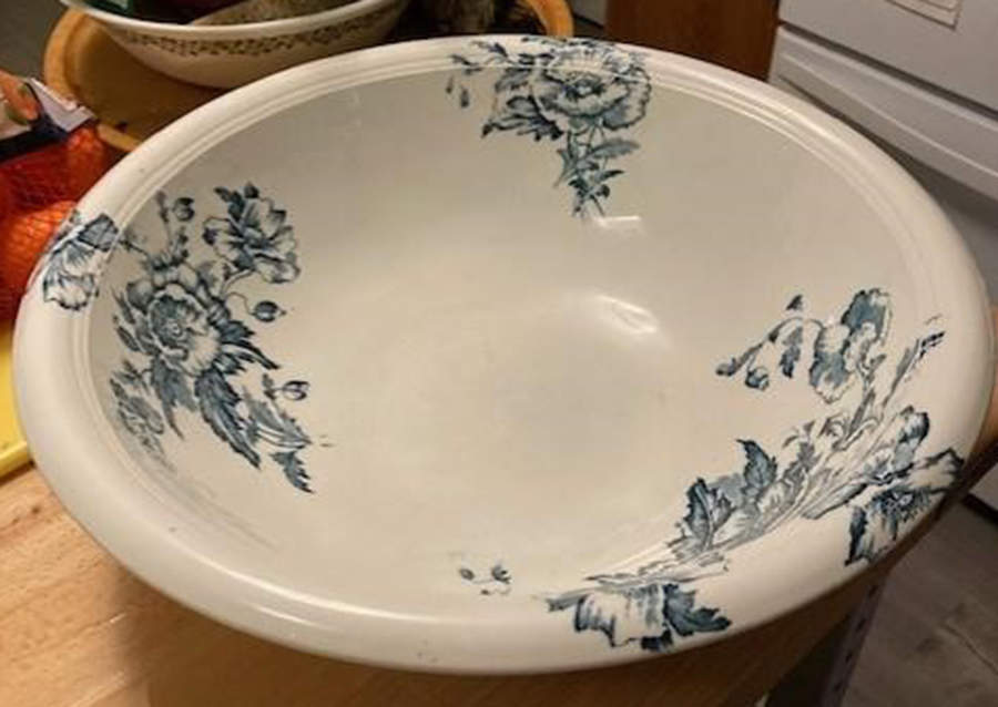 Genoa Bowl for Large Pitcher & Bowl Set by F Winkle-1