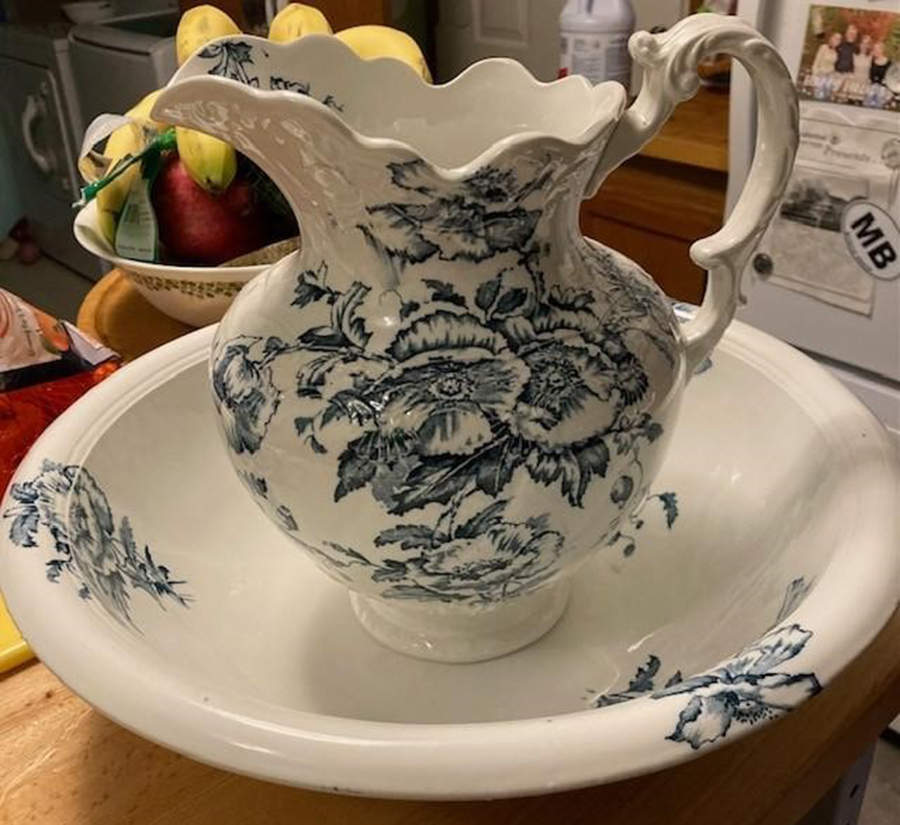 Genoa Large Pitcher & Bowl Set by F Winkle-1