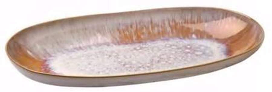 Ibiza Sand 16" Oval Tray by Casafina-1