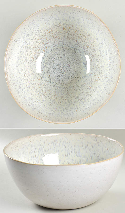Ibiza Sand 10" Round Serving Bowl by Casafina-1